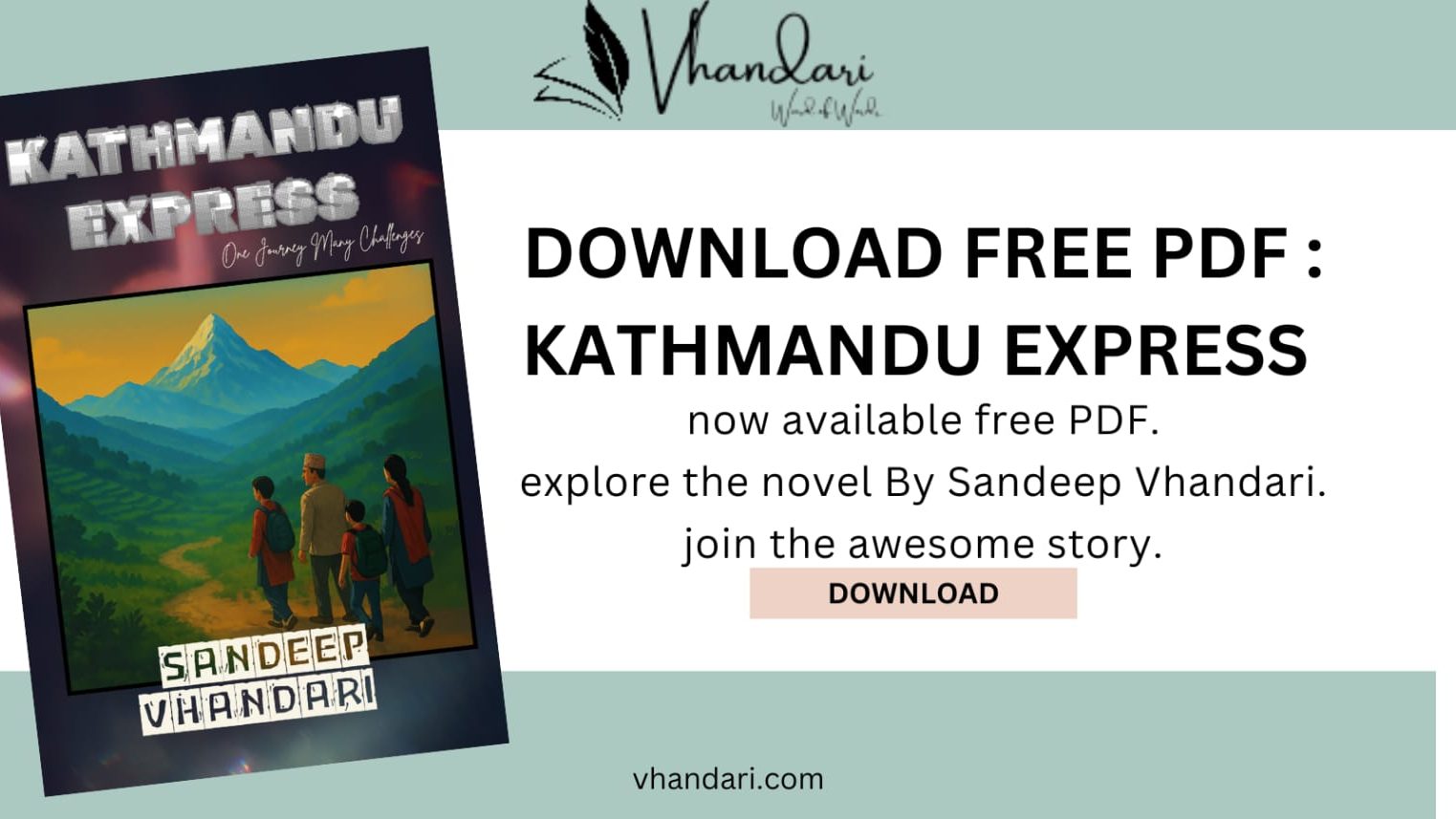 Kathmandu Express free PDF – Nepal travel and cultural fiction novel